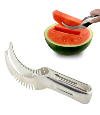 Lenktas arbūzo peilis - greitas arbūzo pjaustymas